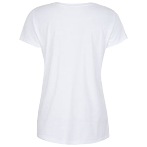 Maddox White Abstract Print T-shirt Back View