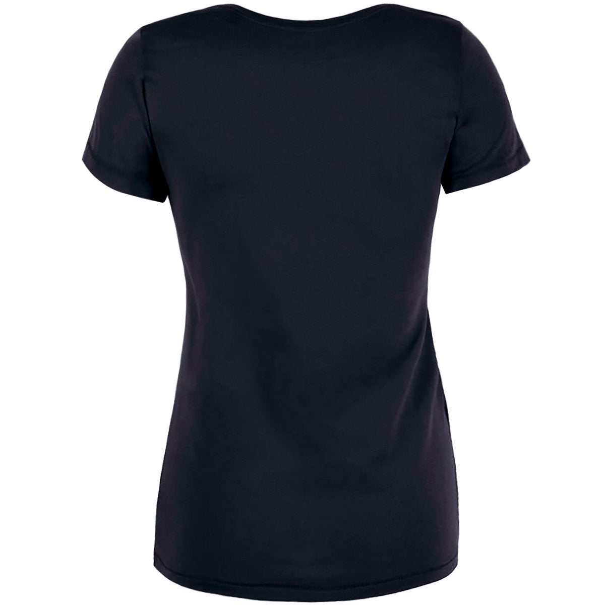 Audley Black Gold Abstract Print T-shirt Front View