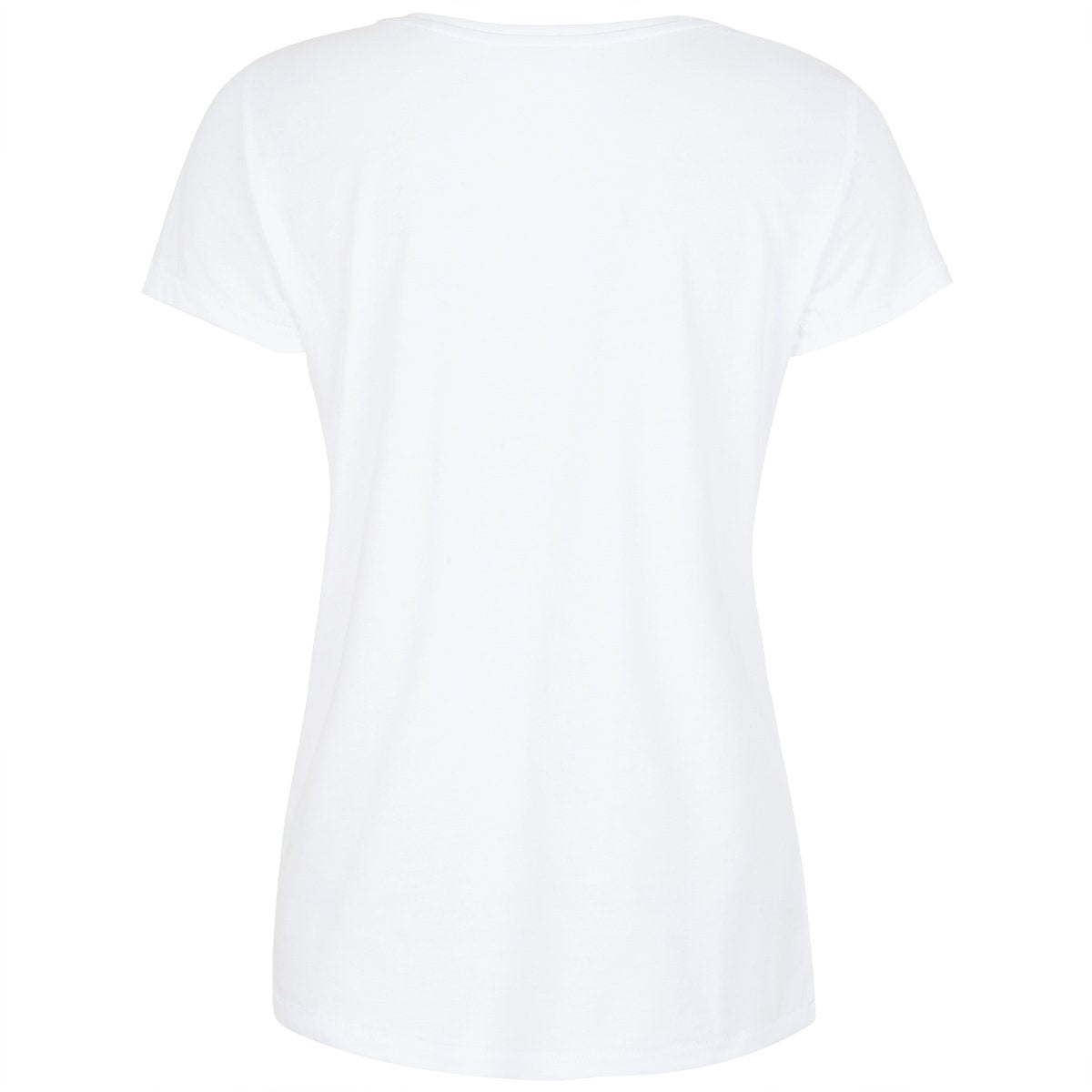 Buxton White Graffiti Print T-shirt Front View